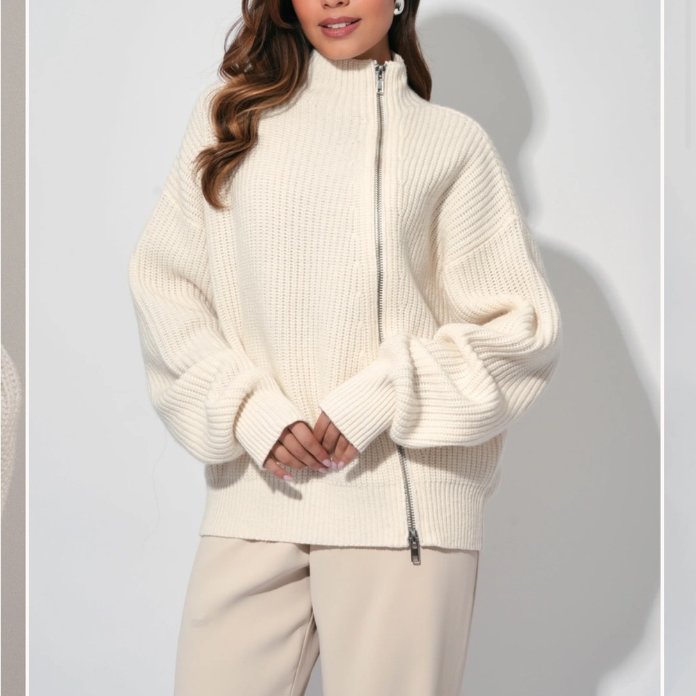 OddMuse Wool Zip Jumper NWT